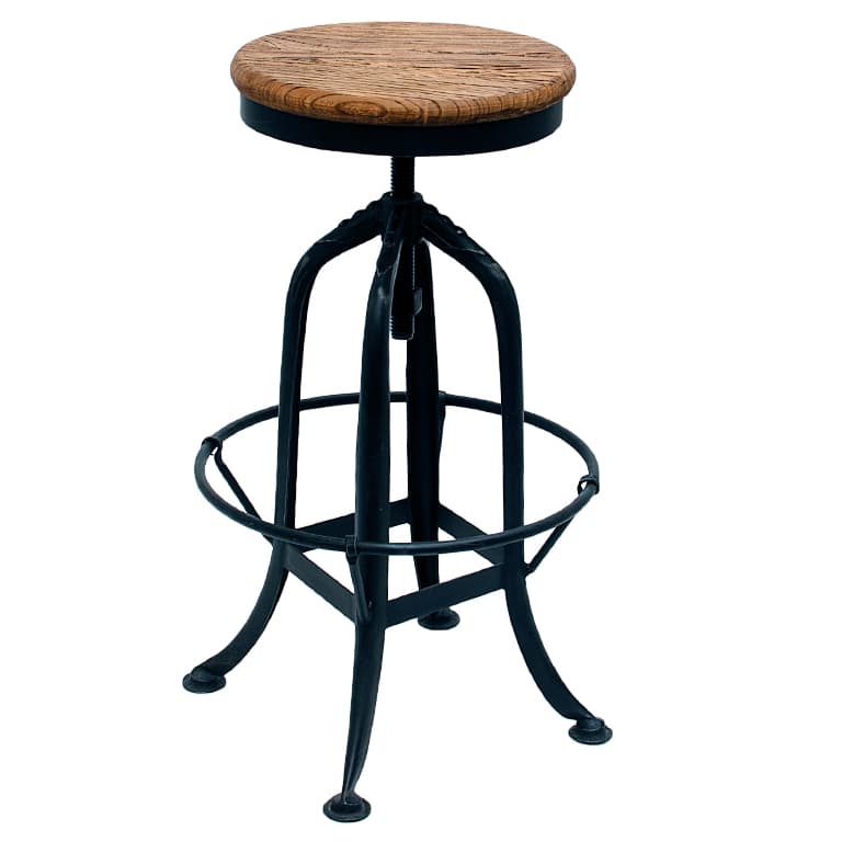 Bartafelstoelen Media647 Grey Metal