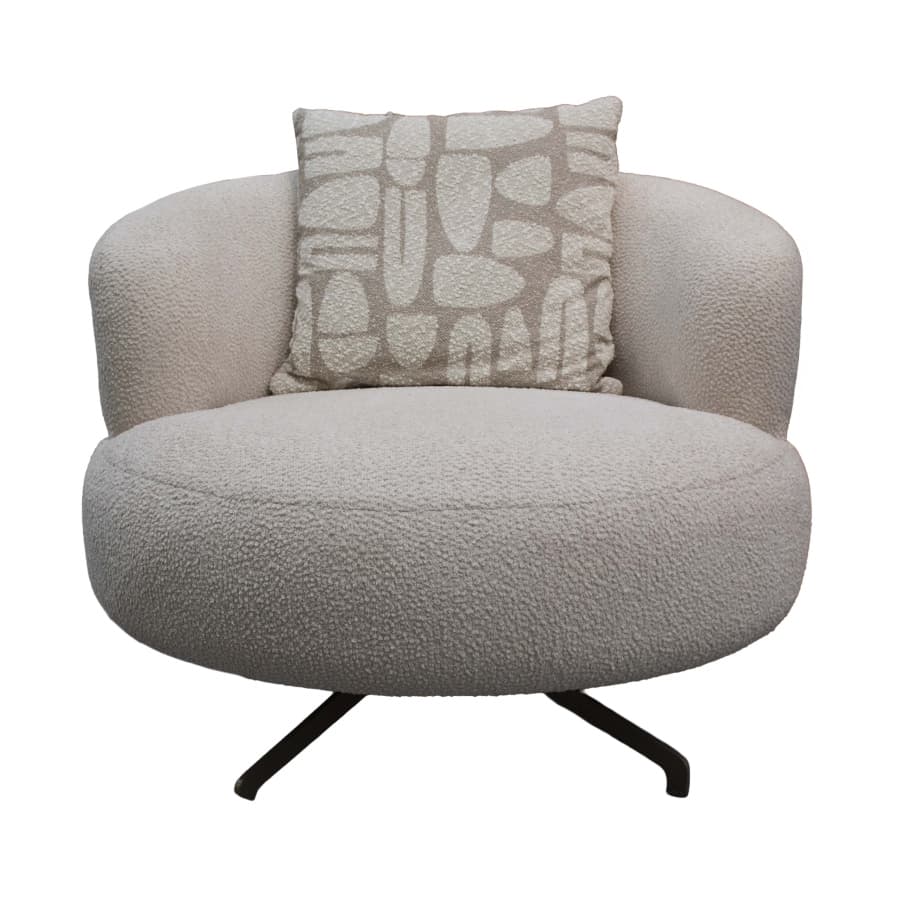 Fauteuil Loftli Beige Fabric